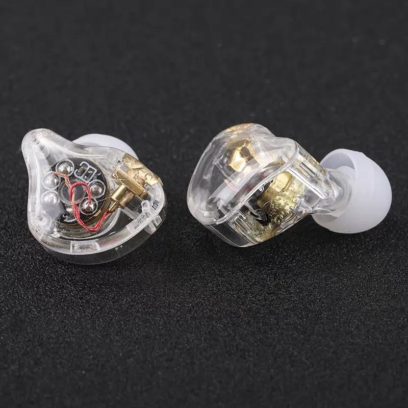 HiFi Wired In Ear Monitor, High Fidelity DIY Dynamic IEM Earphone, Audiophile Fever In-ear Headset with MMCX Detachable Connect