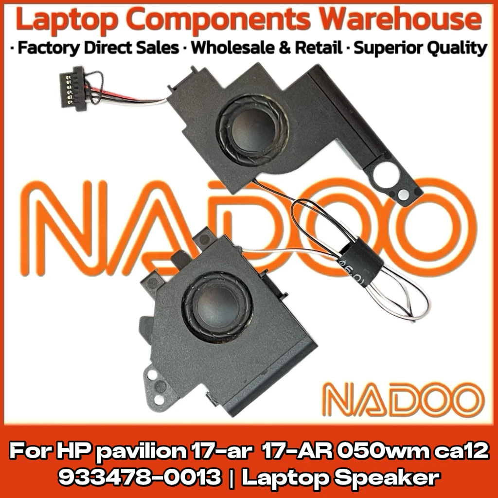 New Original Laptop Notebook Audio Speaker For HP pavilion 17-ar  17-AR 050wm ca12   Built-in Speaker Horn Audio   933478-0013