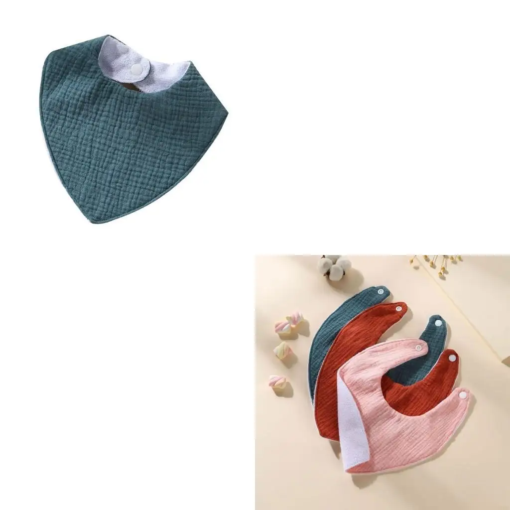 Stylish & Practical Bibs & Functional Baby Bibs Cotton Newborn Bibs Protect Clothes from Spit ups & Drools Gift