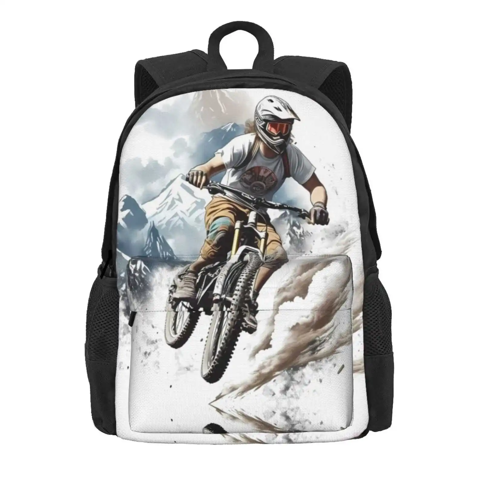 Fabio Wibmer Mountain Bike Riding Hot Sale Schoolbag Backpack Fashion Bags Freeride Mtbiking Downhill Legend Cycling Mountain