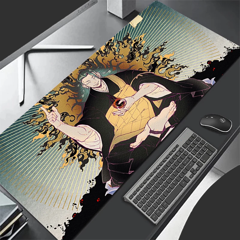 Mousepad Computer Gaming Accessories HD Keyboard Pad Office PC Rubber Mouse Pad Decoracion Desk J-jujutsu Kaisen Geto Mouse Mat