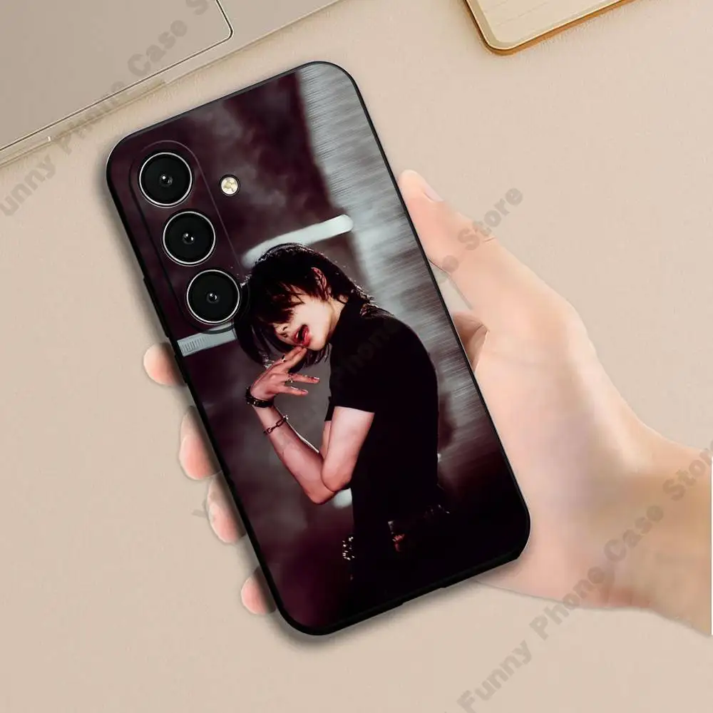 HOT H-Hyunjin Phone Case For Samsung S24 25 23 22 21 20 Plus Ultra 5G Lite Shockproof Cover