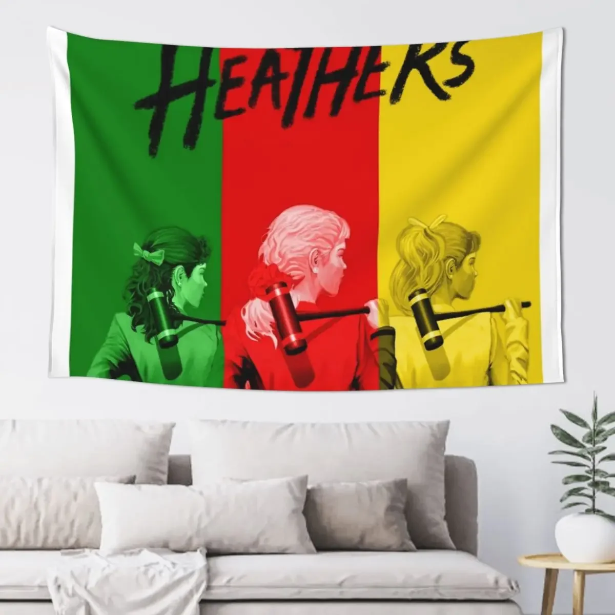 

HEATHERS 3 COLORS Tapestry Room Ornaments Christmas Decoration Tapestry