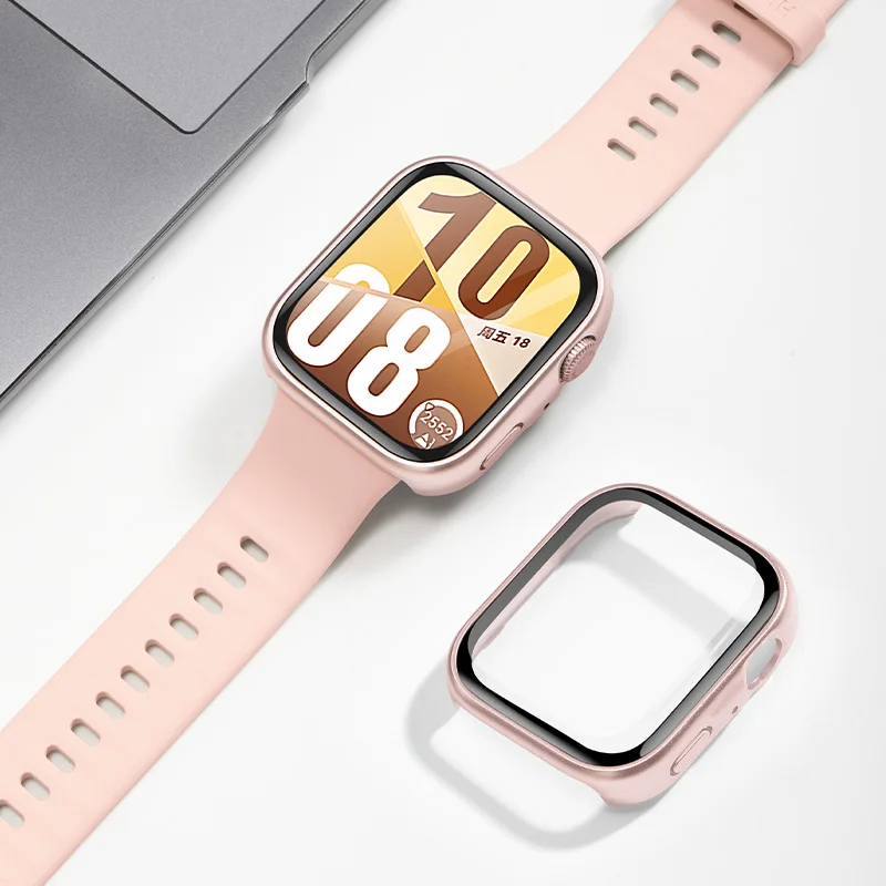 Vidrio templado + funda para Huawei Watch Fit 4 Pro, funda completa para PC, Protector de pantalla fit4 para Huawei Fit 4, accesorios