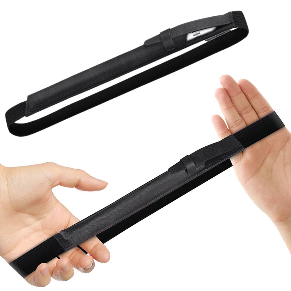 

Pencil Case Holder for Pencil PU Elastic Pencil Pocket Sleeve Pouch Accessories for Pro 9. 10.5 .9 (Black)