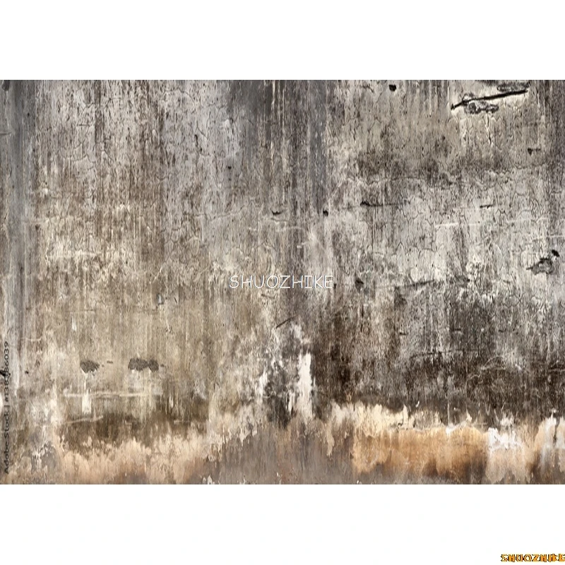 SHUOZHIKE نسيج جدار من الطوب الأسود المثالي مع الشقوق والعيوب التصوير خلفية استوديو الصور الخلفيات الدعامة QZ-06