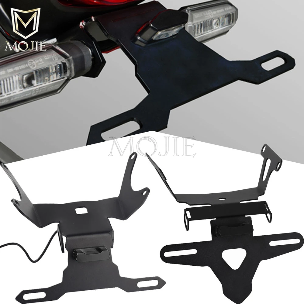 

For HONDA CB CBR 650 R CB650R CBR650R 2021 2022 2023 2024 2025 Rear LED Tail Tidy Fender Eliminator License Plate Holder Bracket
