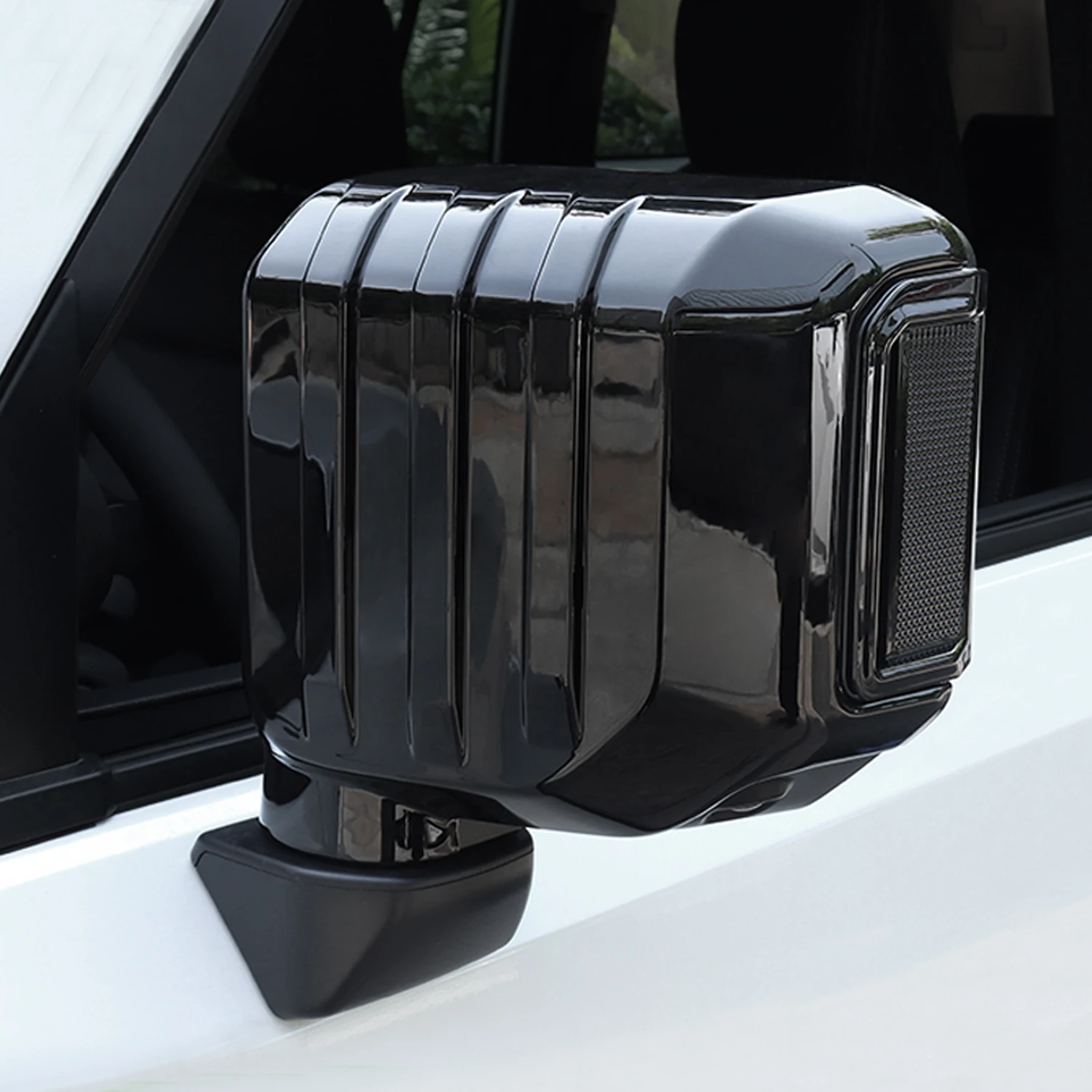 

Автомобильные аксессуары для Toyota Land Cruiser Prado 250 J250 LC250 2024, ABS, наружные боковые зеркала заднего вида, декоративная накладка, 1 комплект