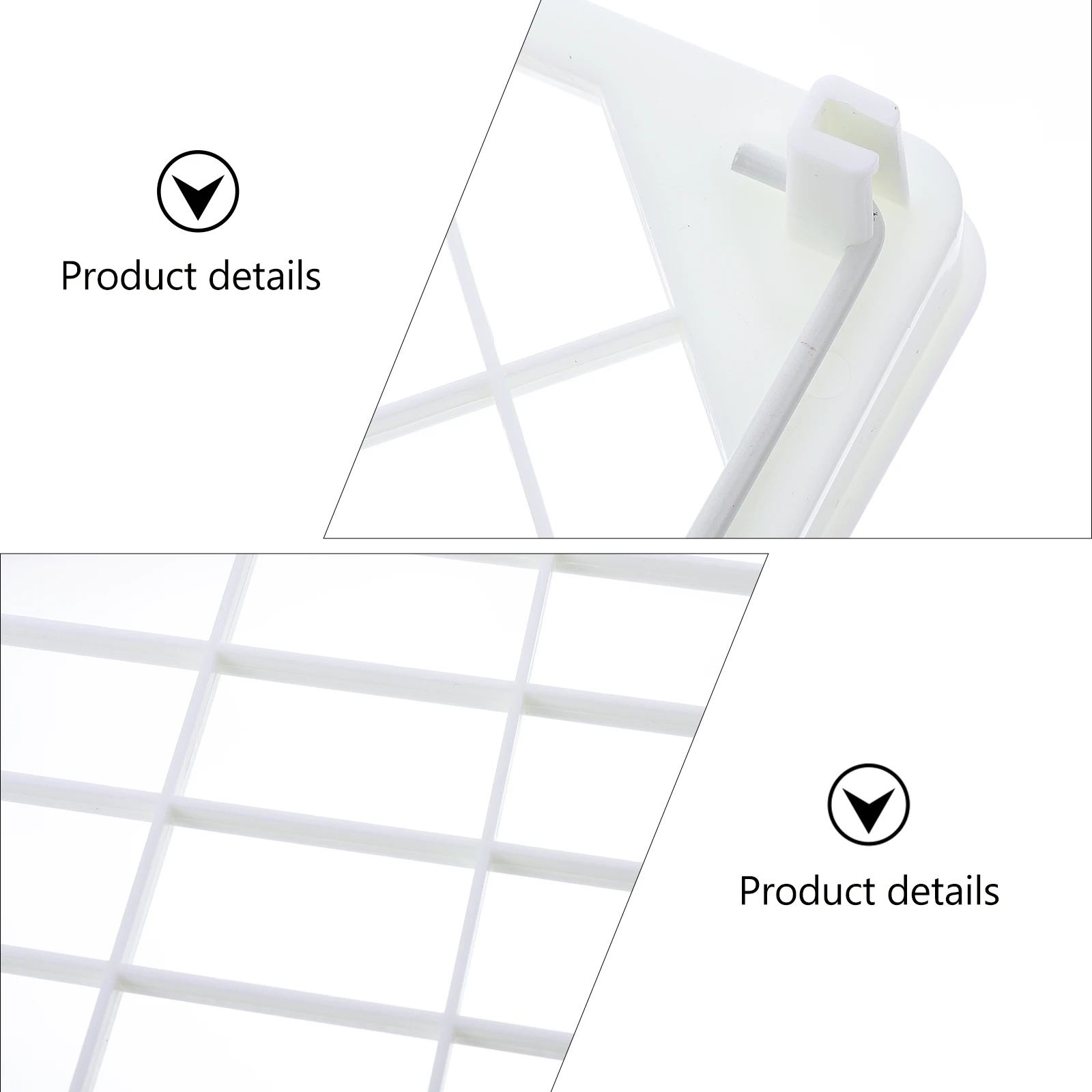 

Storage Shelf Makeup ganizer Rack Plastic Countertop Bath Home Office Space Saver Easy Clean Multifunctional