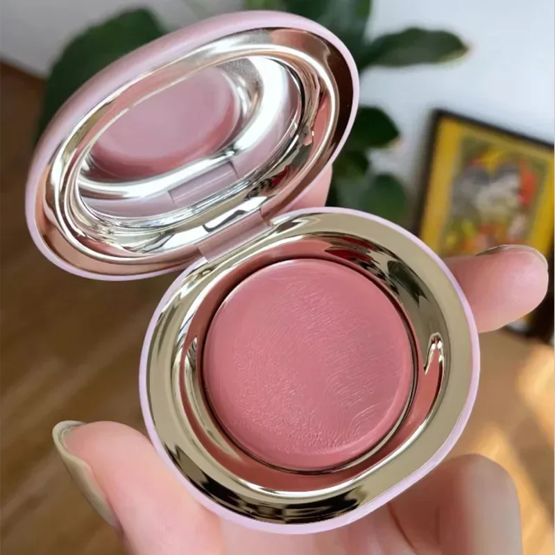 Mist Blush Blusher Crème Palet Hoogglans Contour Blush Cosmetische Blusher Crème Natuurlijke Gezicht Make-Up Rouge Tint Blush