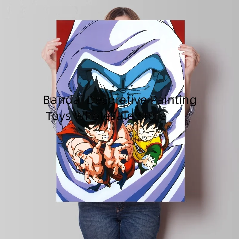 Anime Peripheral Dragon Ball Z HD Poster Canvas Print Goku Vegeta