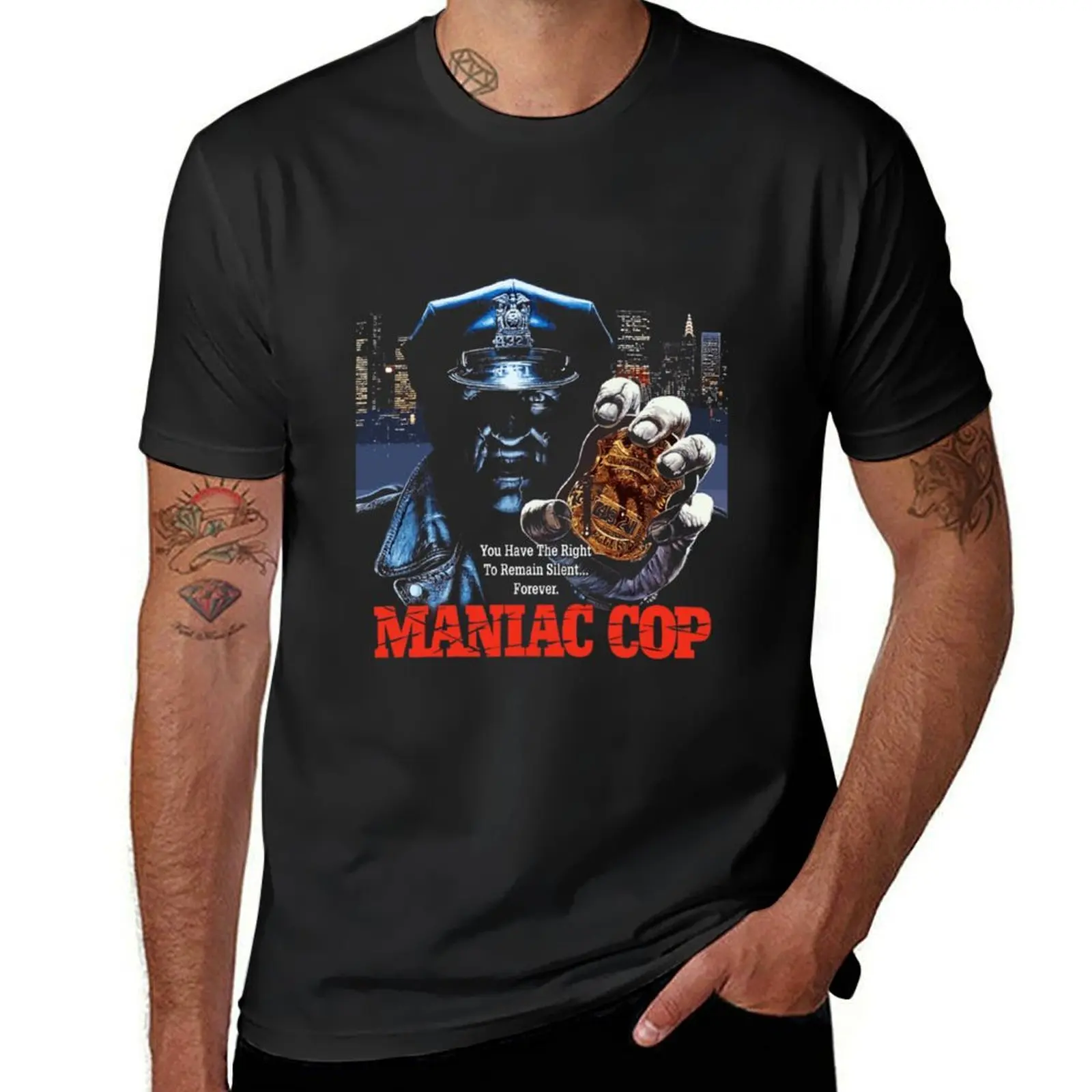 

Maniac Cop T-Shirt Aesthetic clothing korean fashion Men's t-shirts