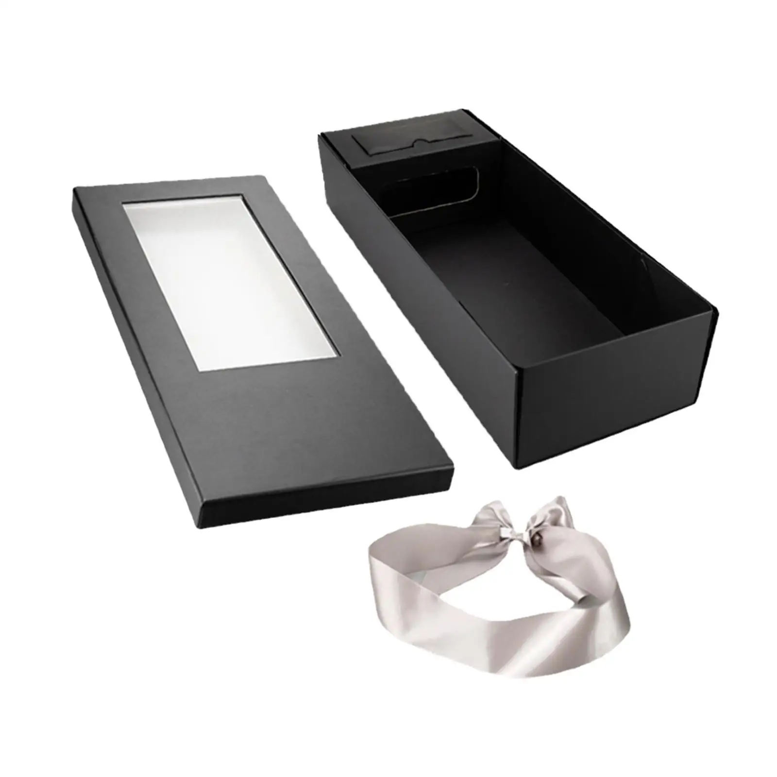 

Valentine's Day Gift Box Transparent Lid Boxes Flower Box for Party Supplies Valentine's Day Anniversary Mother's Day Sister