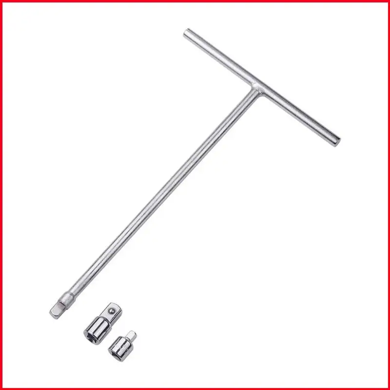 

K92A Long T Handle Wrench with 1/4in and 1/2inch Adaptors Multifunctional Socket