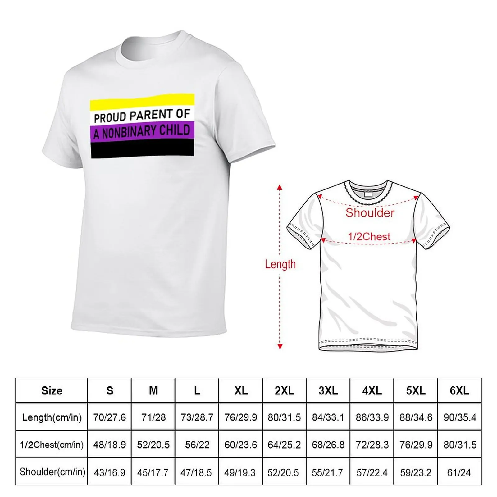 Proud Parent of a Nonbinary Child T-Shirt Mechanic Work Tee Shirt
