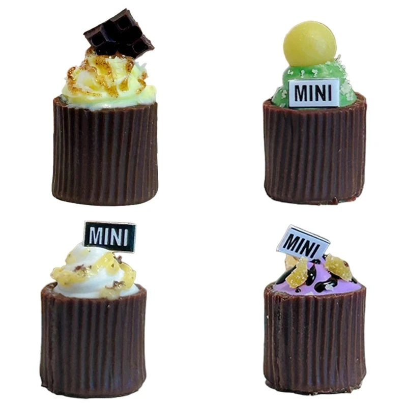 

Multipurpose Miniature Cupcake Accessory for Dollhouses Dining Room Decoration