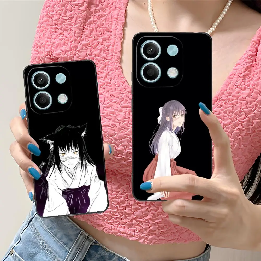 Чехол для телефона Jujutsu Kaisen Utahime Iori для Xiaomi Redmi Note 14 13 12 11 S Pro Plus 4G 5G с цветным принтом, красивый чехол