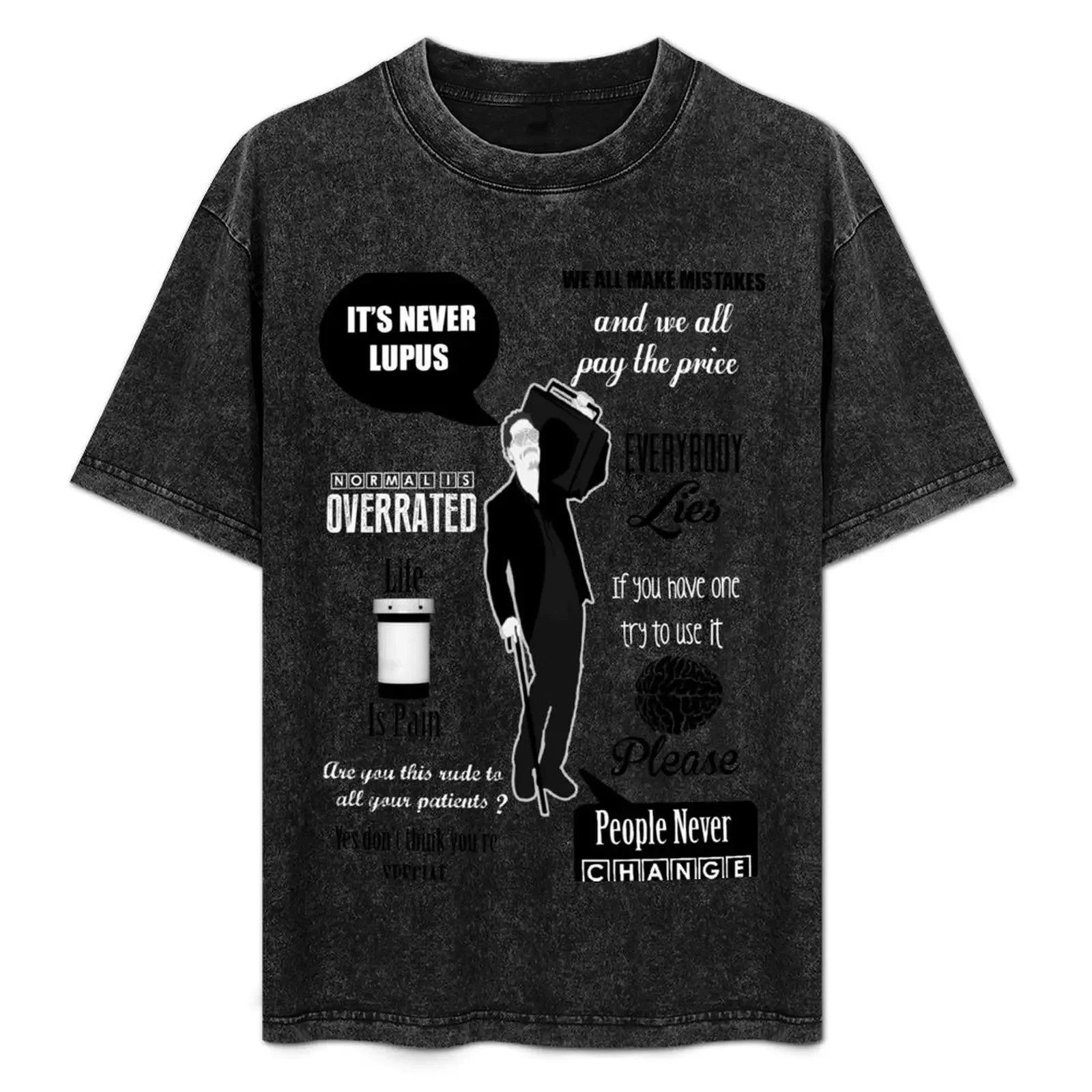 

Dr House Montage T-Shirt t shirt man casual t shirt man designer cotton t shirt pack funny shirts cotton T-Shirt