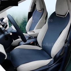 For ZEEKR X 2023 2024 Car Seat Cushion Four Seasons Breathable Front Back Cushion Seat Cover Protection Accessories