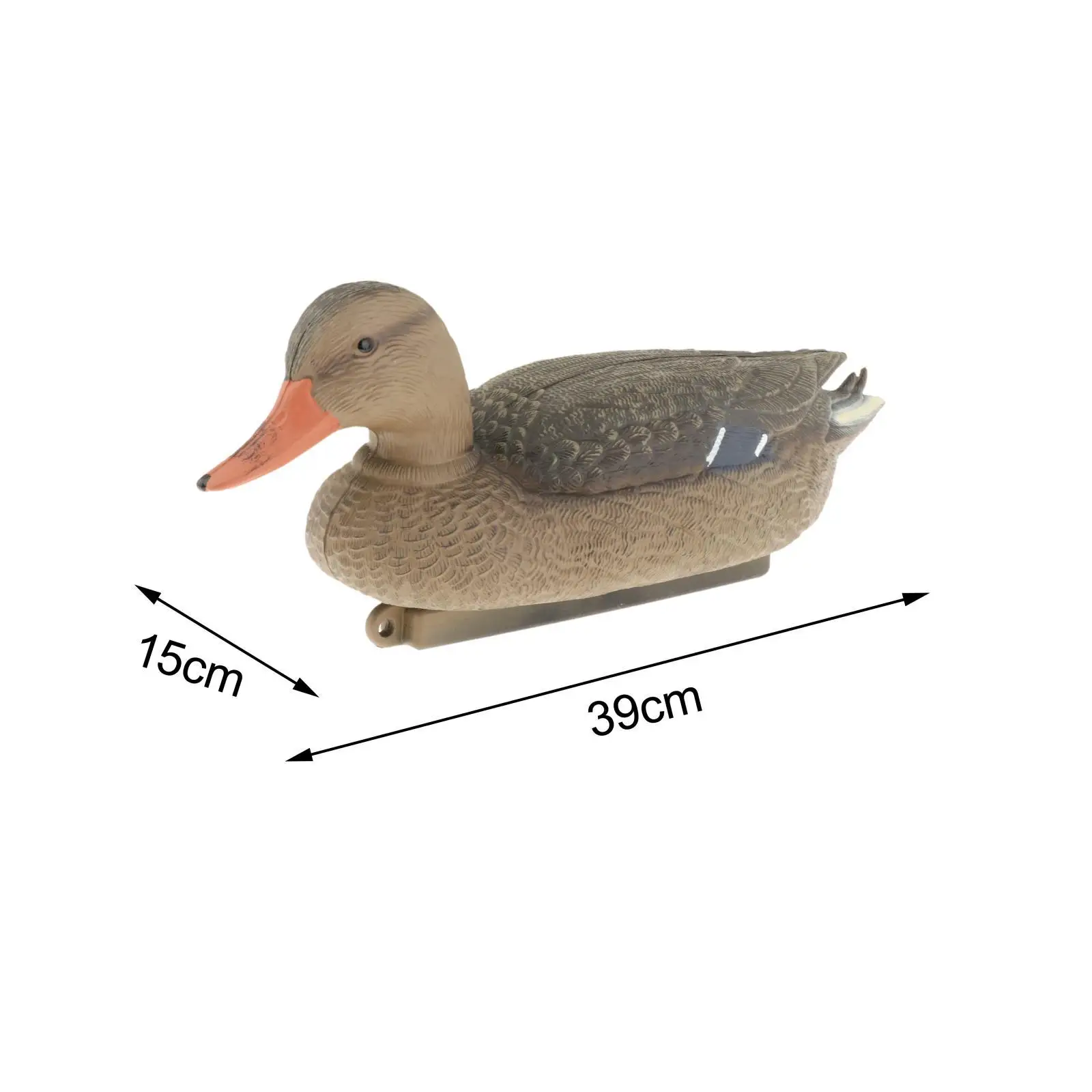 Floating Duck Decoy 3D Landscape Simulation Decoy for Garden Pool Decoration