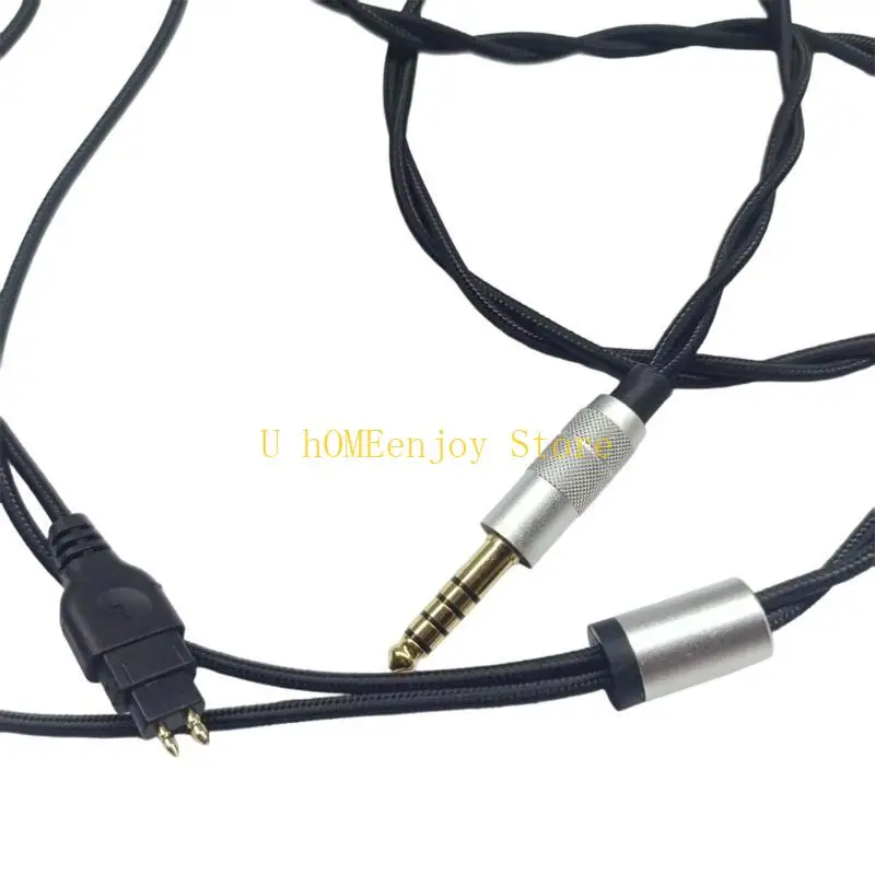 B0KF Replacement Cable for HD580 HD600 HD650 HD660S Headphone Transmission Cord 4.4mm Balanced Upgrade Cable Accessories