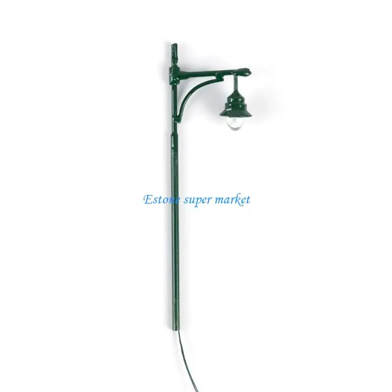 090B Model Street Lamp White Warm Light Model for Sand-table Exercise Model Street Lamp Modern Light