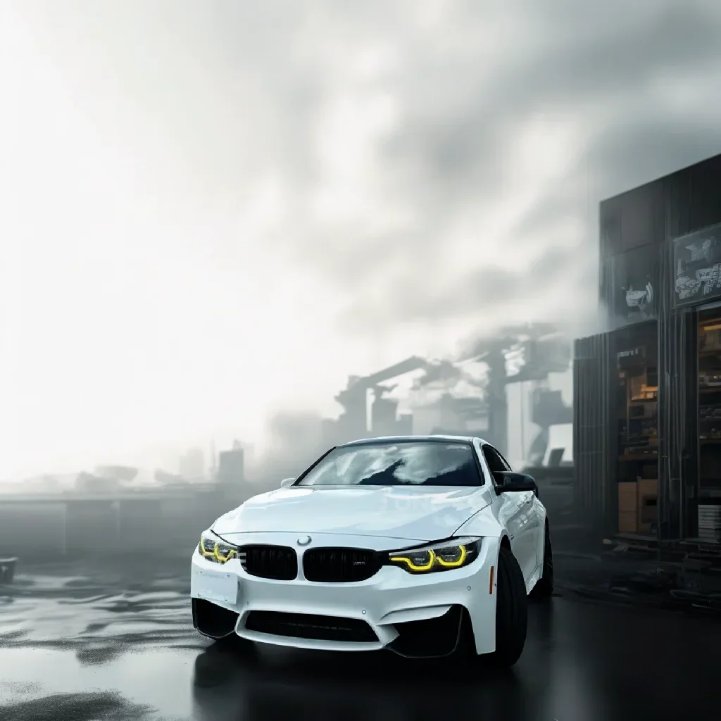 For BMW 4 series M3 M4 F32 F33  F36 F80 F82 F83 420 425 Dual-Color DRL Module yellow and white LED panel daytime running light