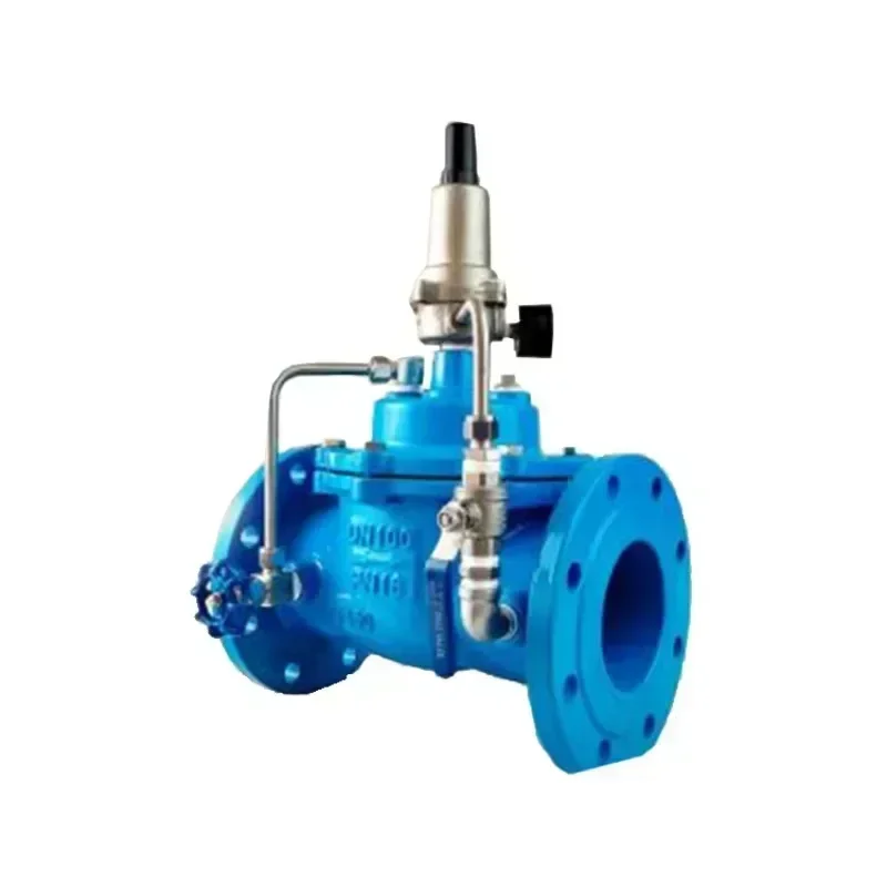

500x-160 Pressure relief valve ductile iron hydraulic control ball mill pressure reducing valve
