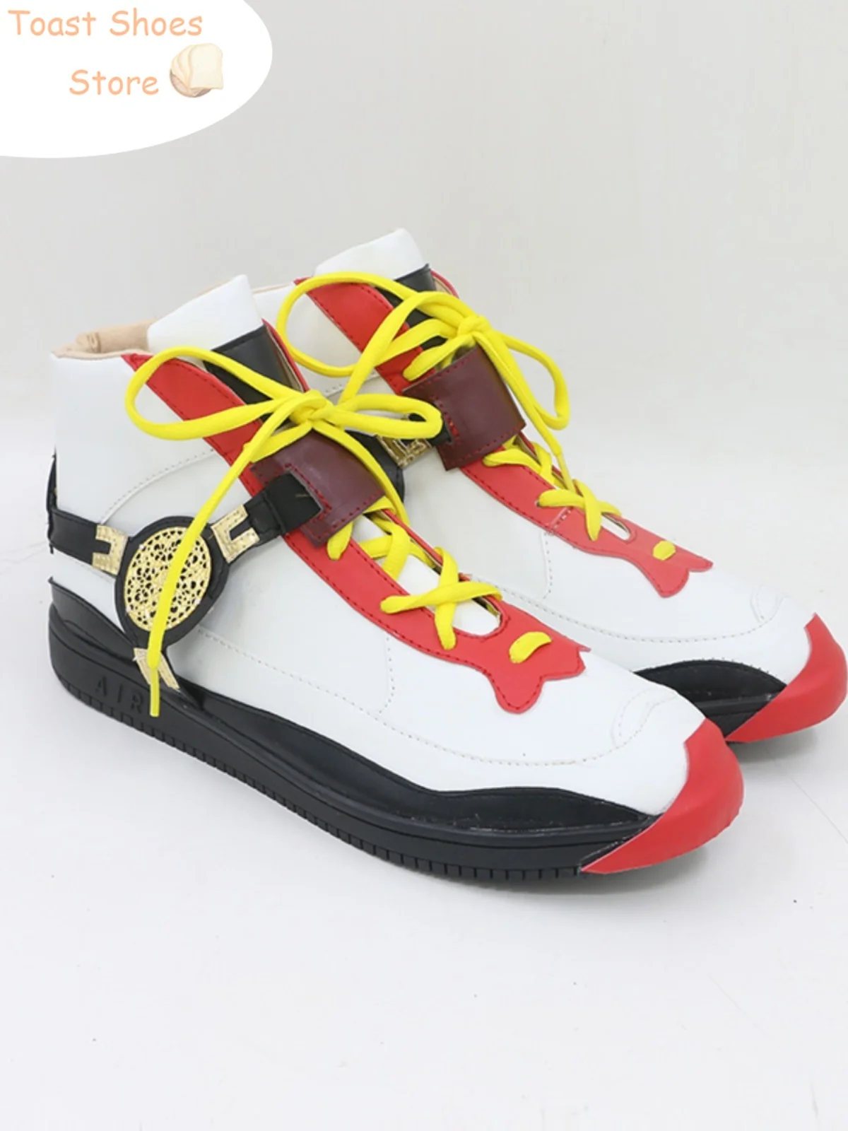 Asuka R. Kreutz Cosplay Schoenen Pu Lederen Schoenen Cosplay Prop Halloween Carnaval Laarzen Kostuum Prop