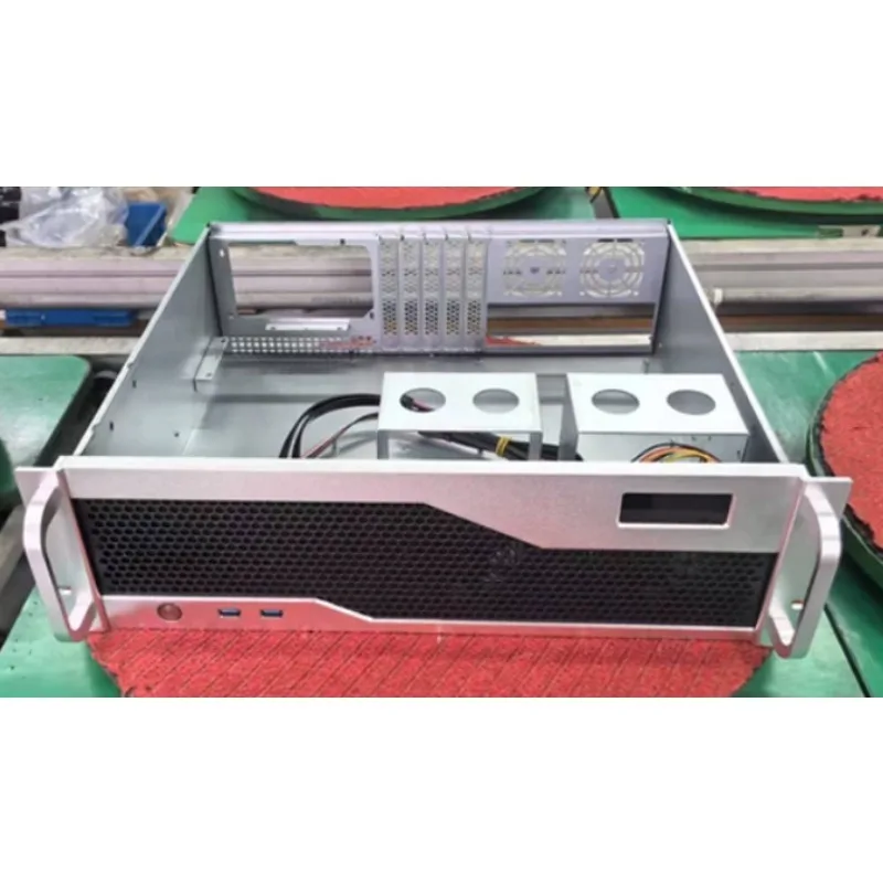 3U 400mm Short Depth Rack Mount Chassis Compact  Housing For Industrial Control Network Server Hardware Assembly Installation