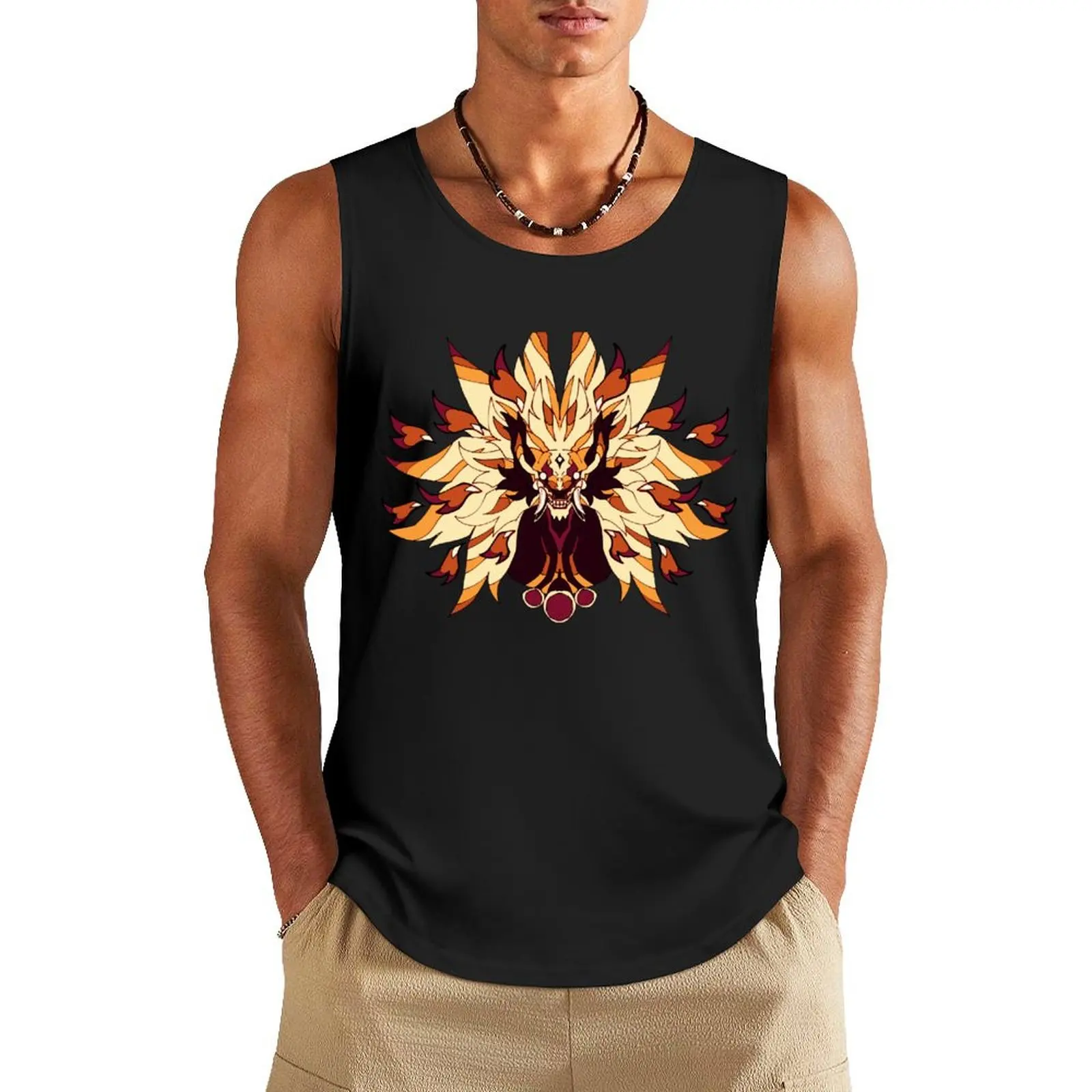 

Asilvestrela Creatures of Sonaria Tank Top T-shirt men tops Men's sleeveless t-shirt man sexycostume