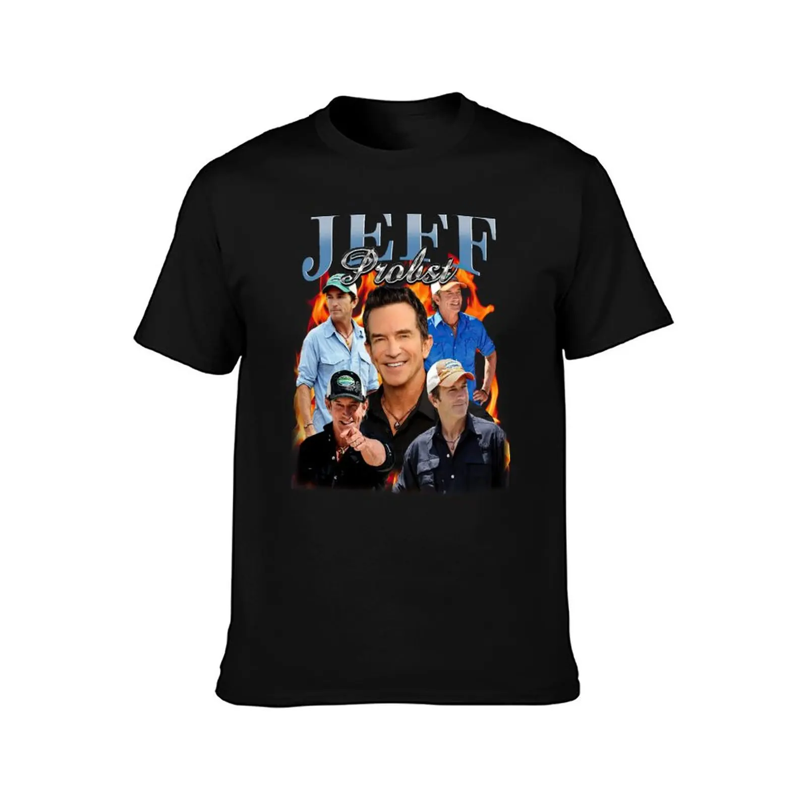 Vintage Jeff Probst Shirt, Jeff Probst Presenter Homage T-Shirt t shirts for man cotton T-Shirt