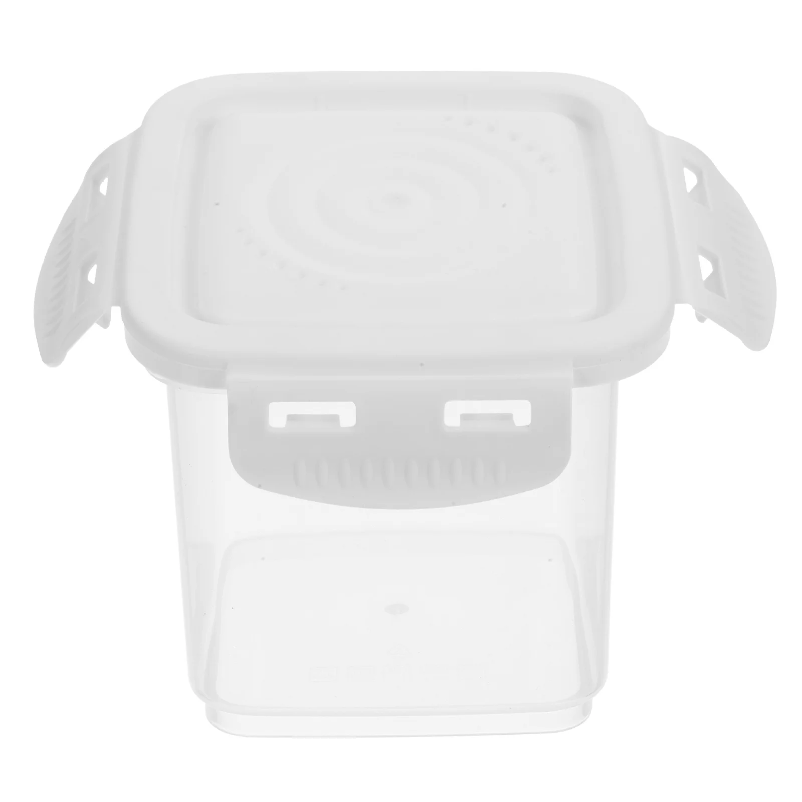 

Compact Yogurt Storage Container Airtight Design for Various Foods Safe Reusable Plastic Material Storage Box