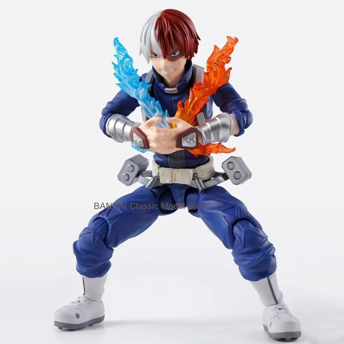 BANDAI S.H.Figuarts My Hero Academia Todoroki Shoto Actionfigur – PVC-Sammlermodell, Ornament, Puppenspielzeug, Geschenk