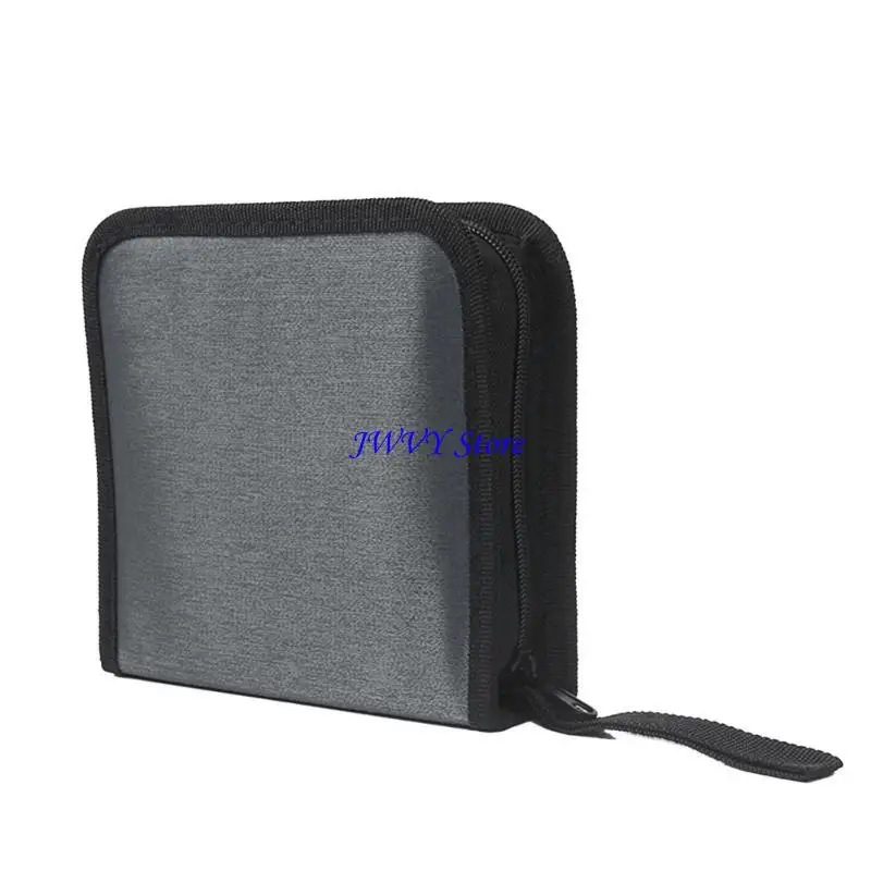 573A DVD Booklet Mercerized Fabric Handbag Storage Case- DVD Case