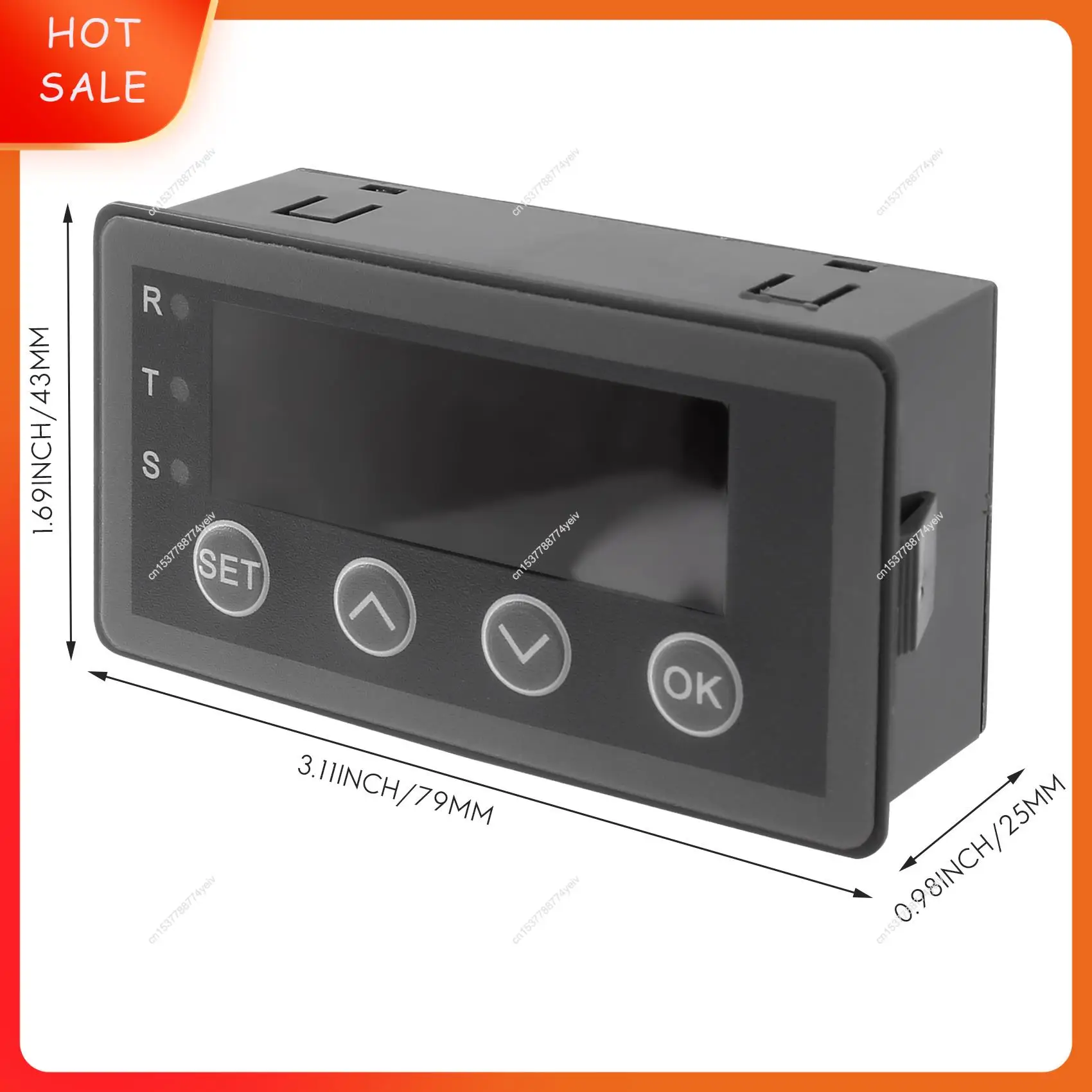 شاشة ديجيتال متر 0-10 فولت 0-20MA 2-10 فولت 4-20MA التناظرية المدخلات عرض الجدول شاشة ديجيتال رئيس مع RS485 الإصدار A62X