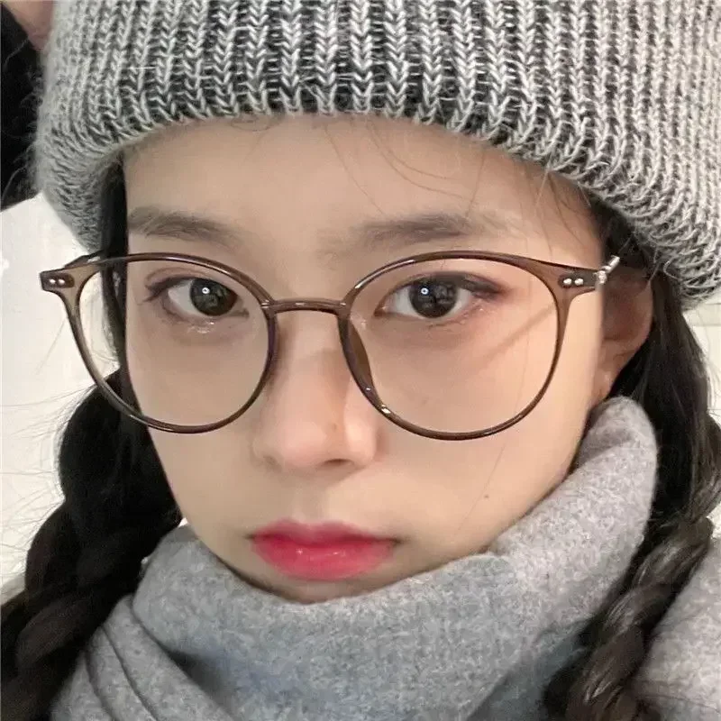 Korean Women Lady Students Anti-Radiation Glasses Computer Eyewear image 5