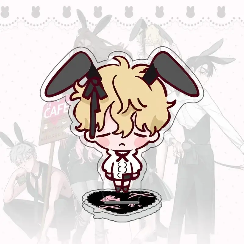 Anime Acrylic Standing Plates Alien Stage Ivan & Till Figures Acrylic Stand Model Action Figure Models Desktop Ornaments Gifts