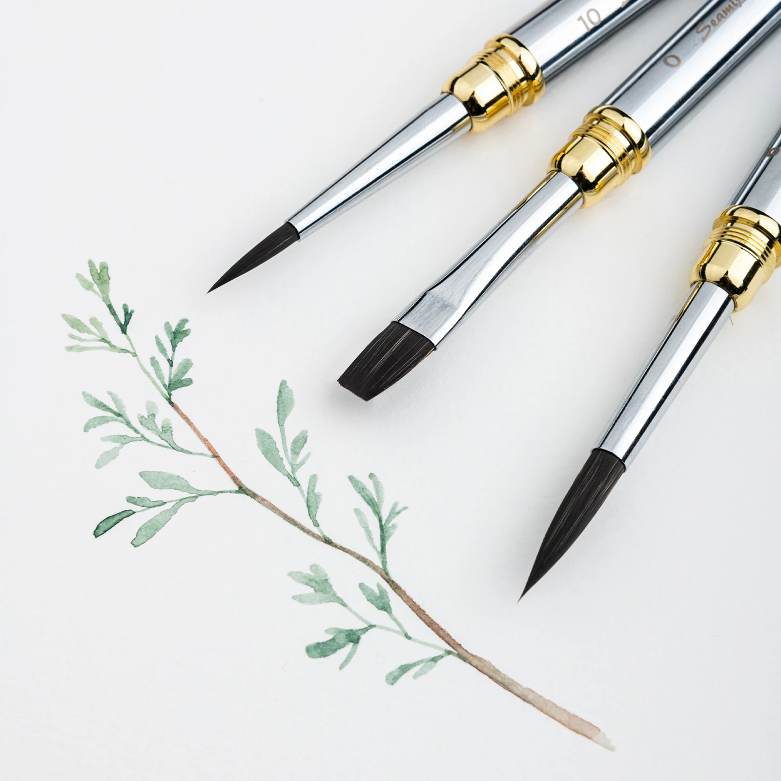 SeamiArt Dual Brush Tip Reise-Malpinsel Nylonhaar Tragbarer Zeichenstift für Aquarell Acryl Gouache – Detail 4