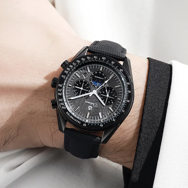 Duranway Speedmaster series watch fully automatic mechanical men's watch luminous waterproof explosion - view 5