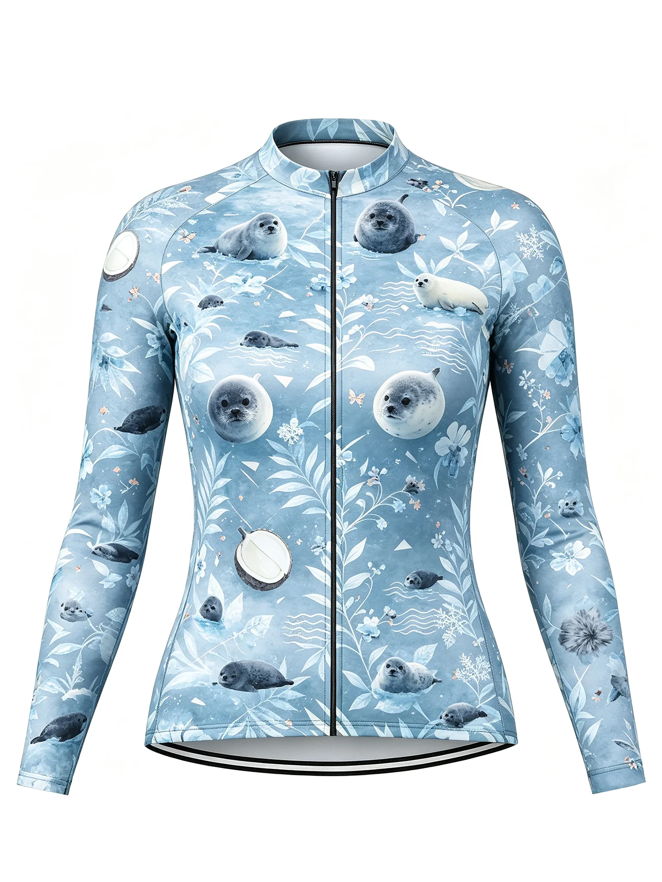 Unisex mountain bike animal geometric pattern top for men and women, suitable for spring and summer surfing and cycling activiti