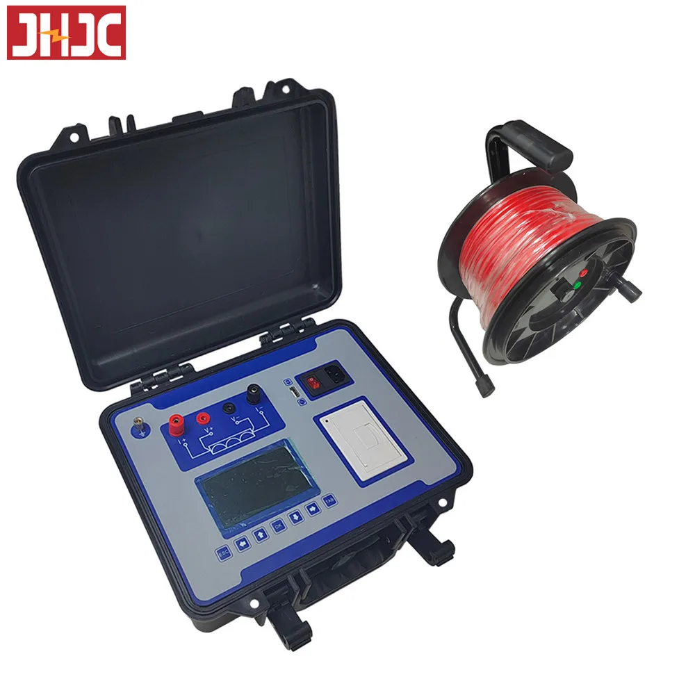 JHD2810 Ground Earth Resistance Tester Multi-Functional DC Winding Resistance Tester Grounding Resistance Tester With SPDA