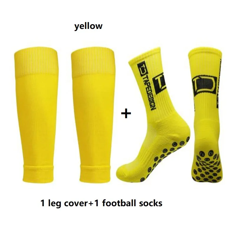 1 Set of High Quality Men Women Outdoor Protective Equipmen Football Leg Cover Anti Slip Soccer Tennis Basketball Sports Socks