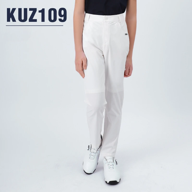 PGM Golf Pants spring Autumn Elastic Sport Pants kids boys Sports Trousers Slim Fit Pants Comfortable Plus Size 130-160cm KUZ109