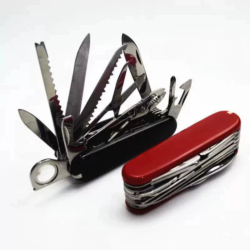 

Многофункциональный складной нож-мультитул 17 в 1 из нержавеющей стали, портативный, для кемпинга, с плоскогубцами