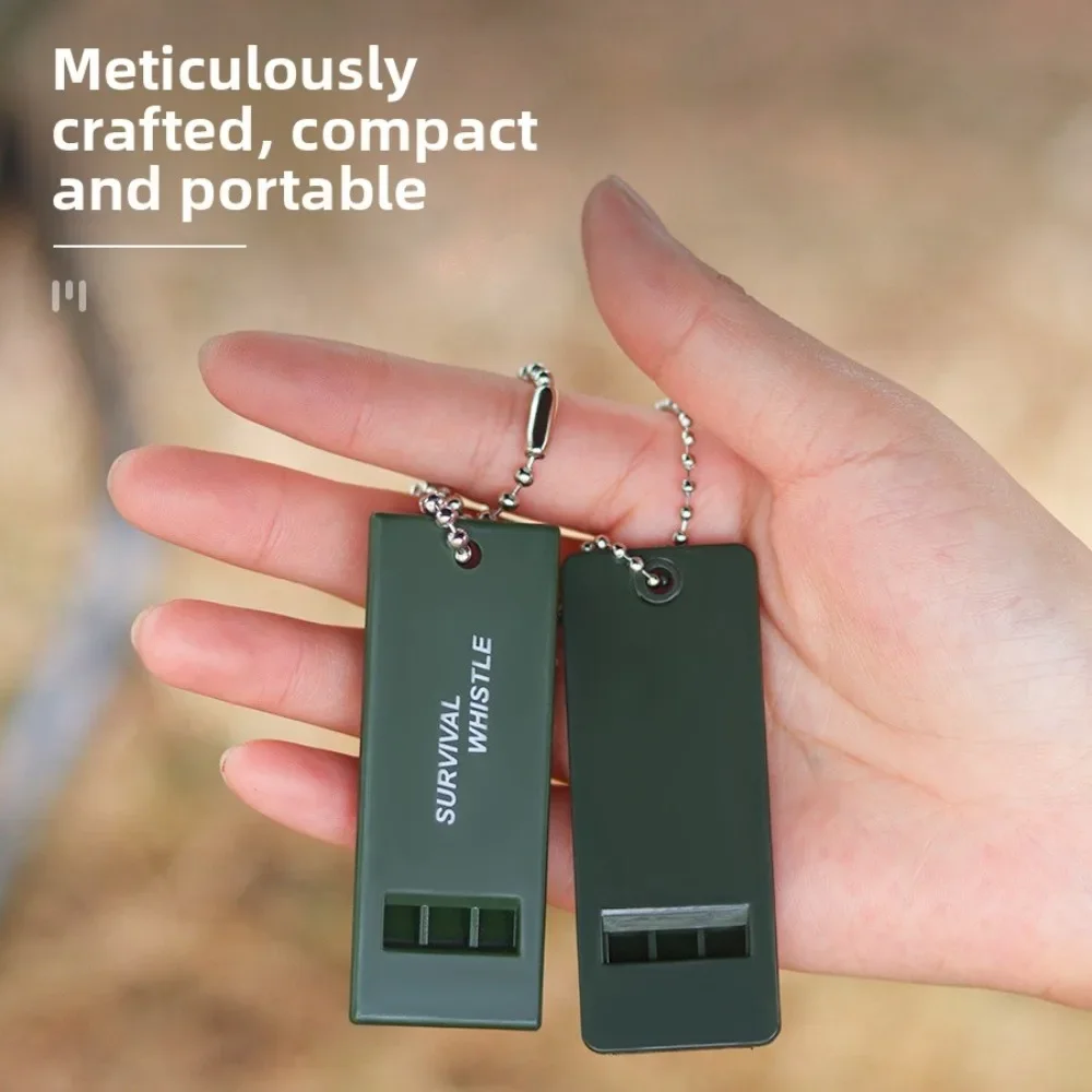 3-Frequency Survival Emergency Whistle - usage example