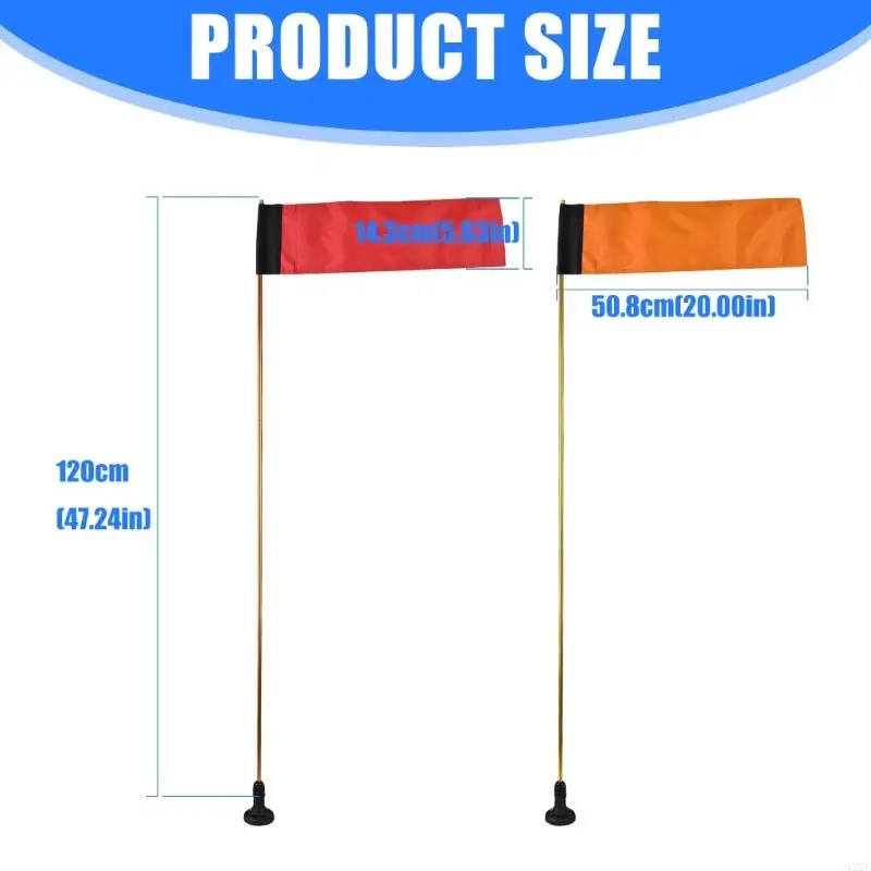 Q22F Instants Assembly Light Weight Marine Flag لتحديد سلامة القوارب