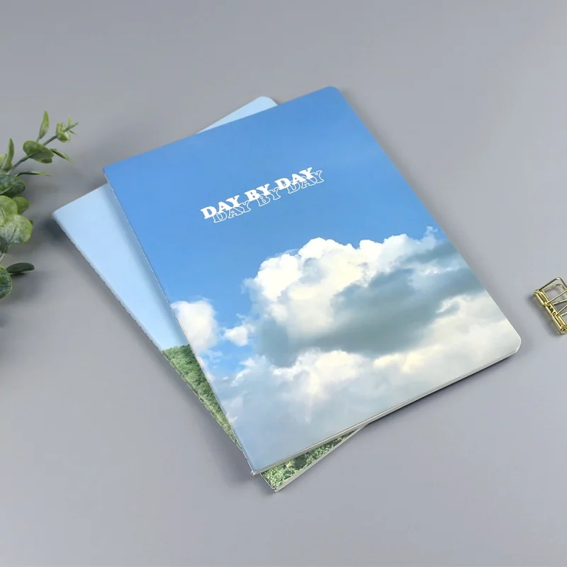 Custom. Custom A5 A4 B5 softcover notebook thick notebook L bulk printed line inner page notebook printing