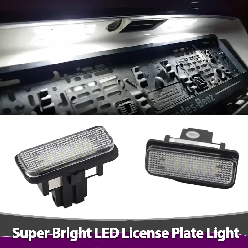 

LED Number Plate Light Error Free License Lamp For Mercedes Benz E-Class W211 S211 CLS-Class W219 C-Class S203 SLK-Class R171