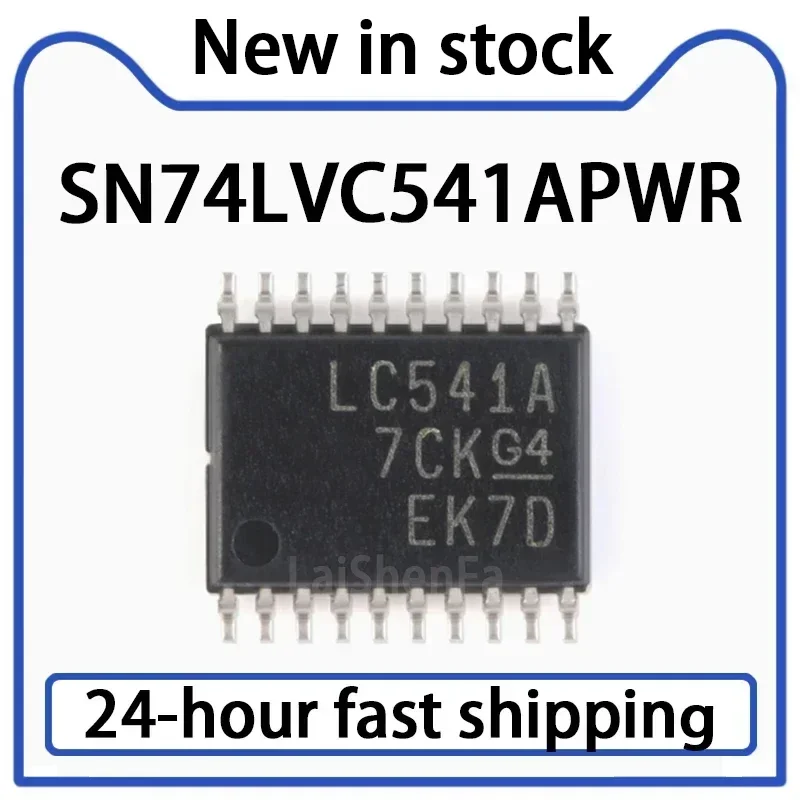 10PCS  SN74LVC541APWR TSSOP-20 Three State Output Eight Channel Buffer Driver Chip Original Stock